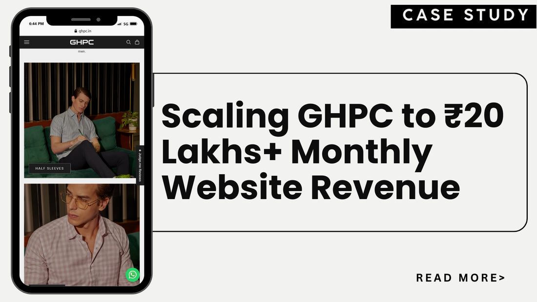 Scaling GHPC to ₹20 Lakhs+ Monthly Website Revenue
