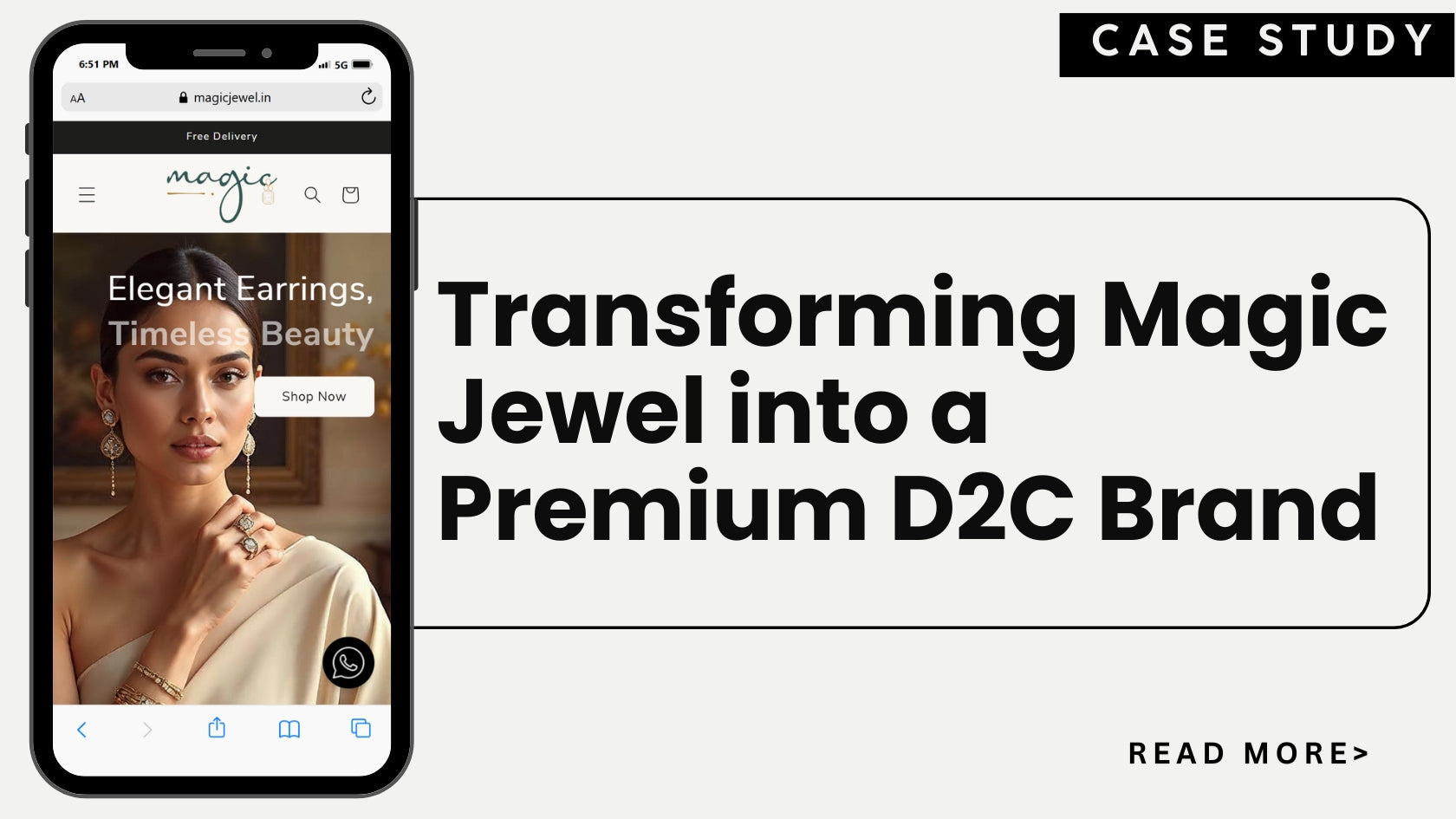 Transforming Magic Jewel into a Premium D2C Brand
